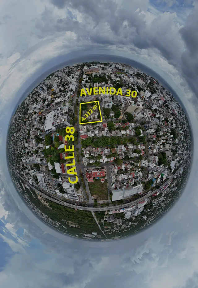 Property for sale for 2,200 USD per m2 in Calle 38 y 35, playa del carmen