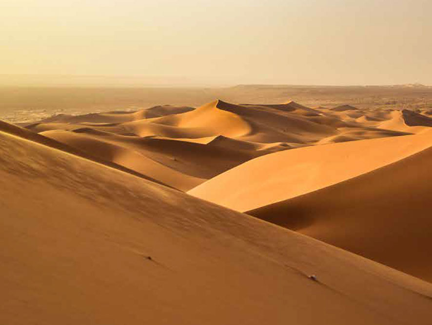 polvo del Sahara