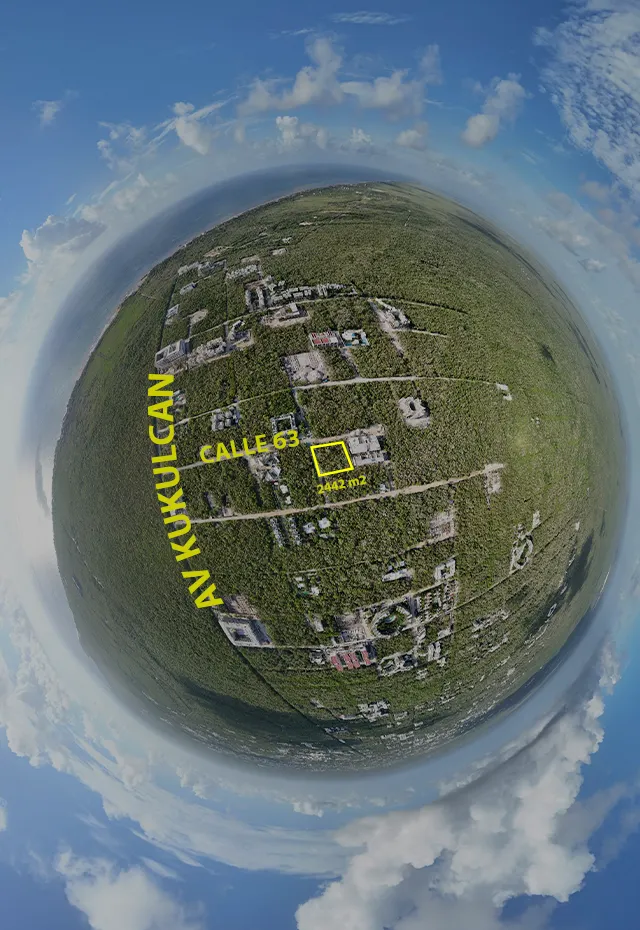 Land for sale in Tulum in Region 8